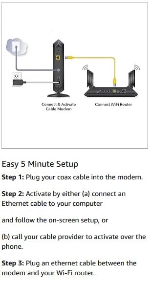 CM1000 with router demonstrates simple network expansion.