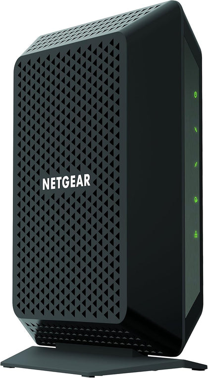 NETGEAR CM700 front view ready for easy high-speed setup.