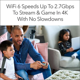 NETGEAR Armor security shield with the CAX30S router