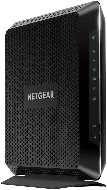 NETGEAR Nighthawk C7000 front view with status LEDs for easy setup.
