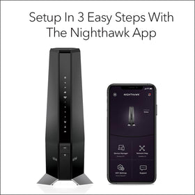 NETGEAR Nighthawk CAX80 renewed packaging communicates budget-friendly option