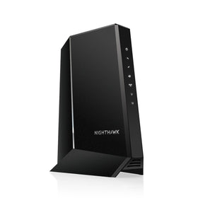NETGEAR Nighthawk CM2050V front view highlighting the multi-gig port