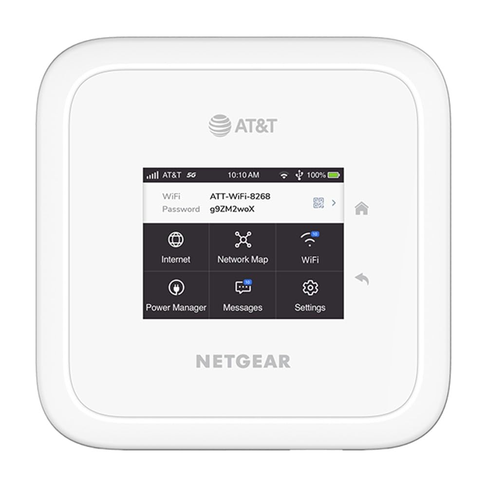 NETGEAR Nighthawk M6 front view ready for on-the-go use.