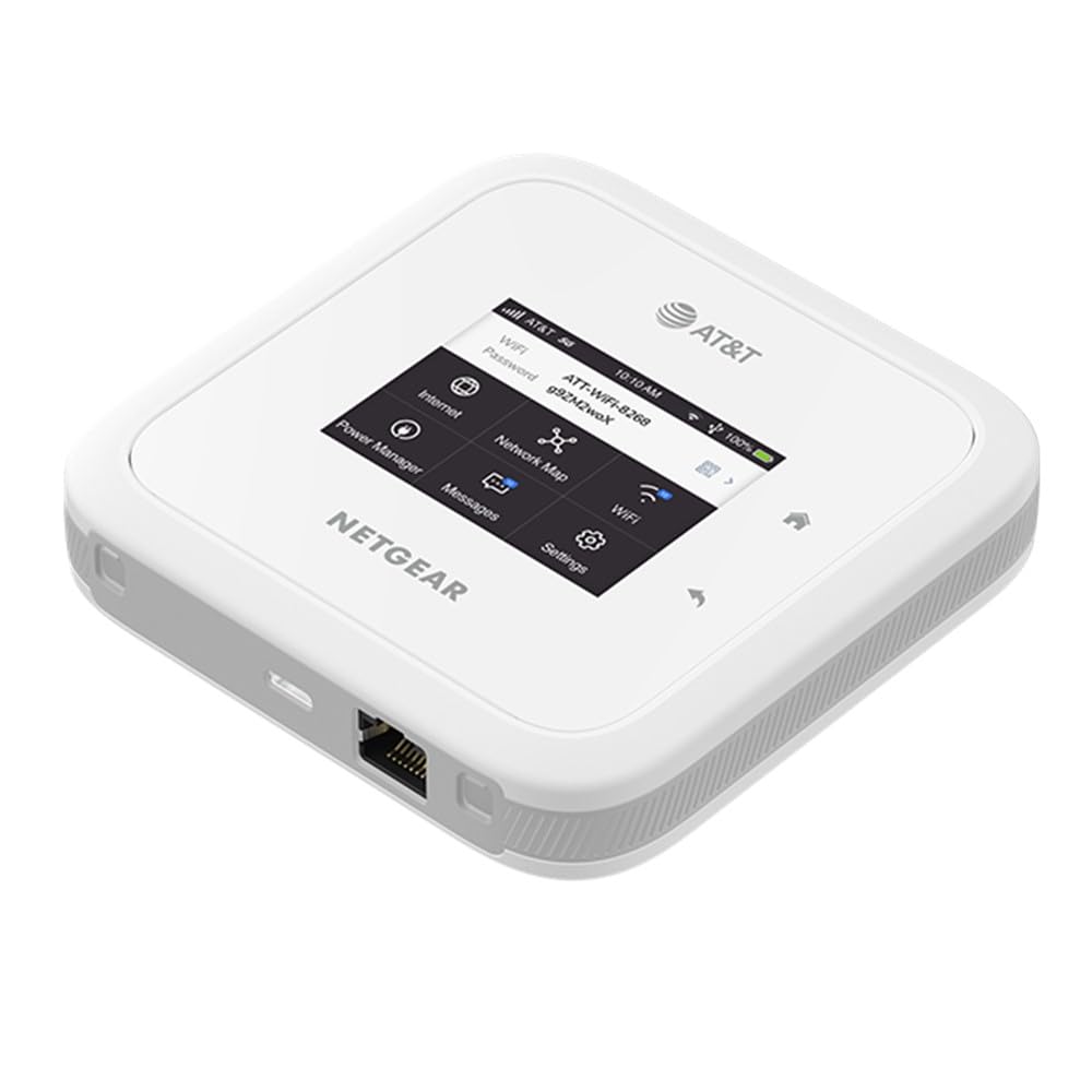 NETGEAR Nighthawk M6 held in hand for travel.
