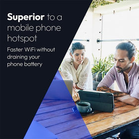 NETGEAR Nighthawk M7 battery lasts up to 10 hours