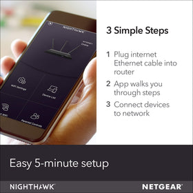 NETGEAR Nighthawk R6900P armor security feature protecting devices