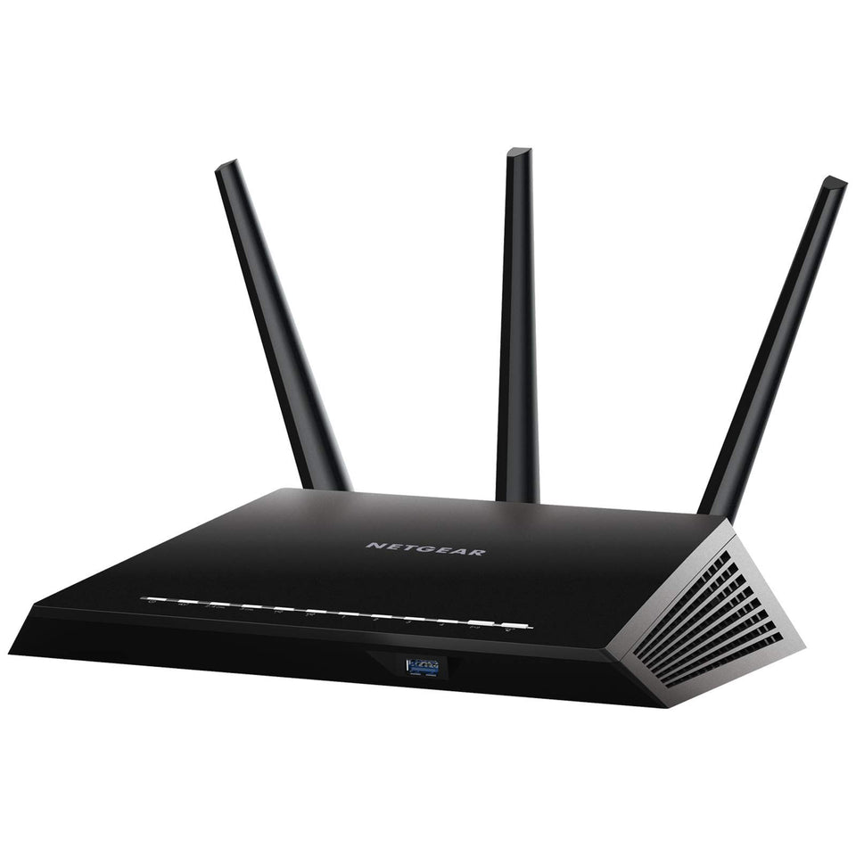 NETGEAR Nighthawk R6900P front view, fast Wi-Fi for multiple devices