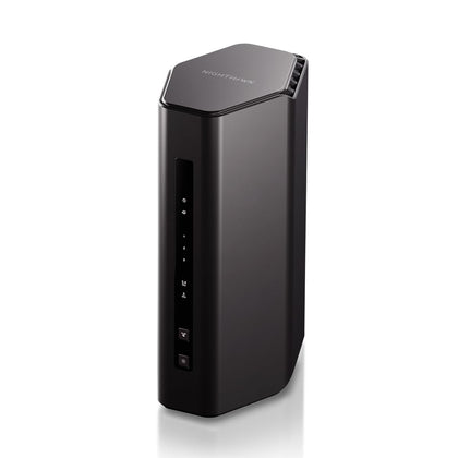NETGEAR Nighthawk RS150 front view showing compact router design for home WiFi upgrades