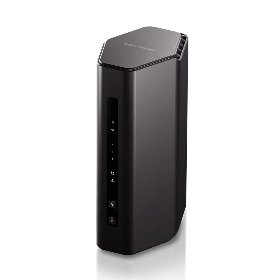 NETGEAR Nighthawk RS150 front view showing compact router design for home WiFi upgrades