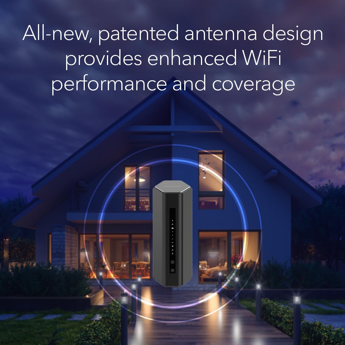 WiFi 7 powered setup illustrates fast wireless performance.