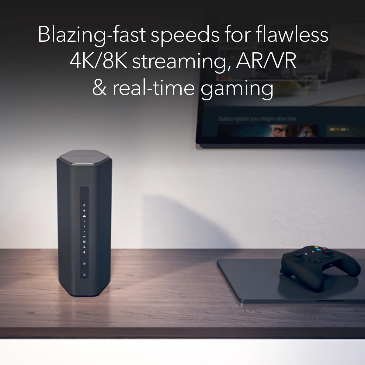 NETGEAR Nighthawk RS500 LED indicators guide quick setup and status checks.
