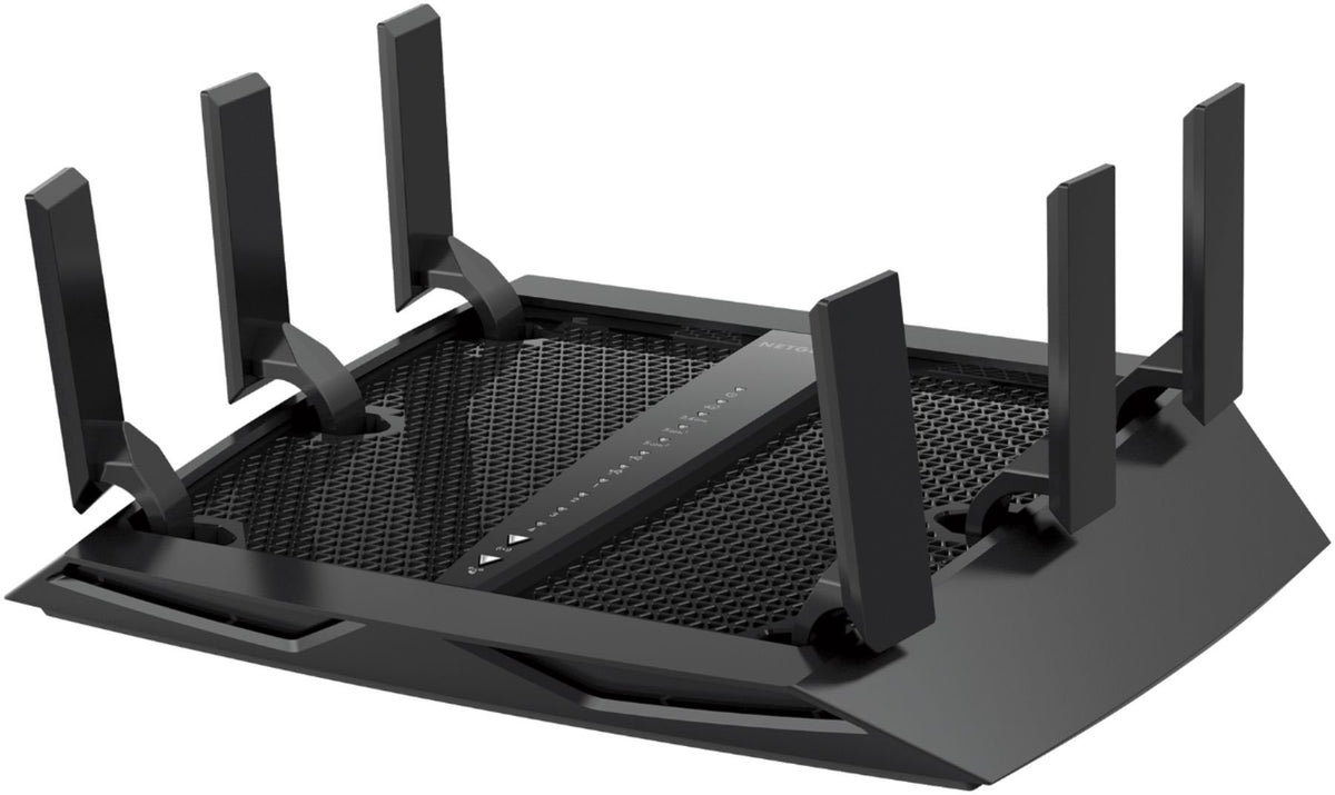NETGEAR Nighthawk X6 ports and USB for quick wired devices and shared storage.