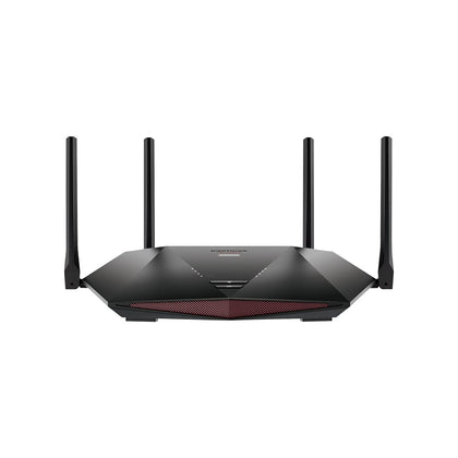 NETGEAR Nighthawk XR1000 front view showing compact gaming router design