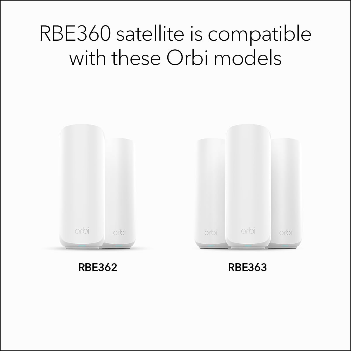 NETGEAR Orbi 360 satellite security icons indicate built-in protections in your network.