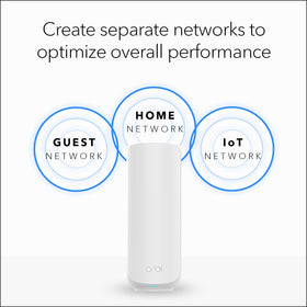 NETGEAR Orbi 370 coverage map shows up to 6,000 sq ft.