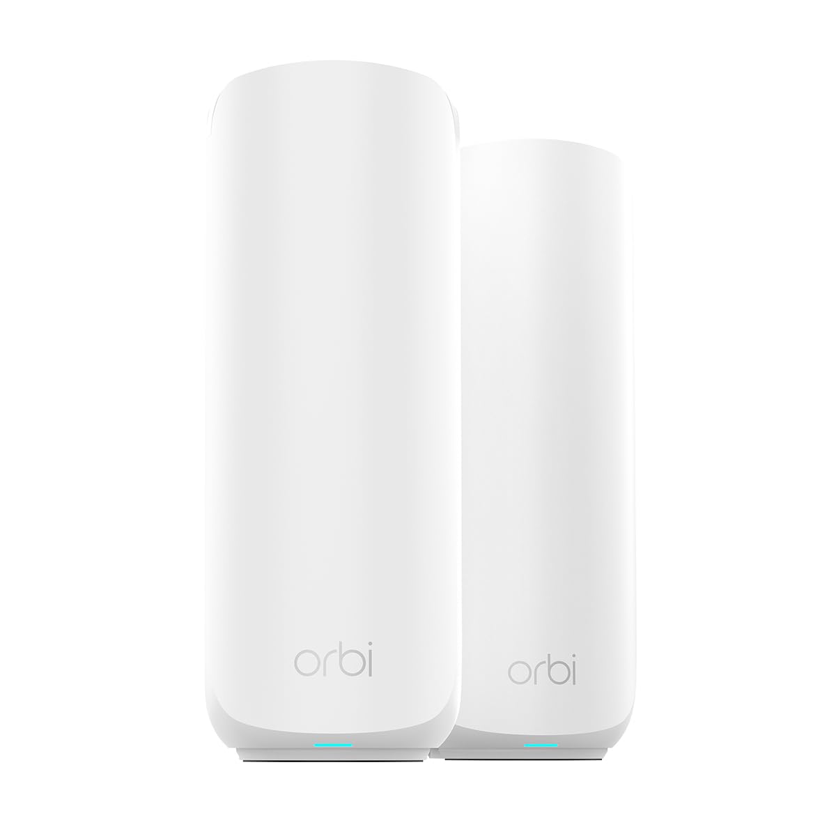 NETGEAR Orbi 370 router front view, compact design for whole-home coverage.