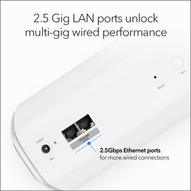 NETGEAR Orbi 770 compact design blends with home decor.