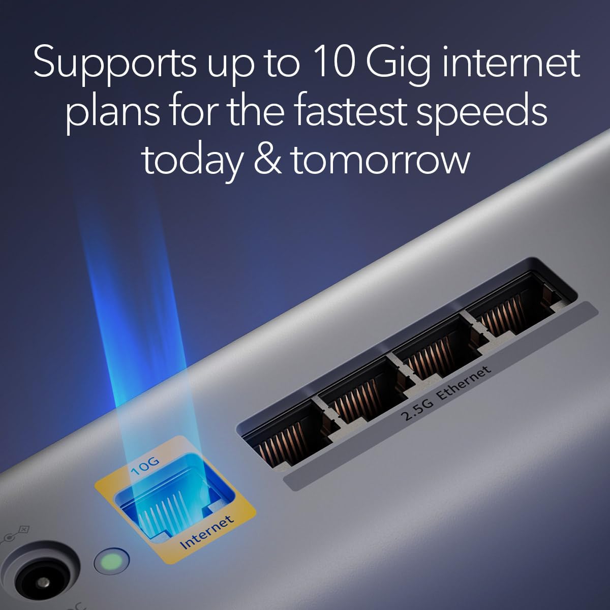 NETGEAR Orbi 870 app setup screen shows quick guided setup.