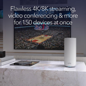 NETGEAR Orbi 870 Armor security icon signals built-in online protection.