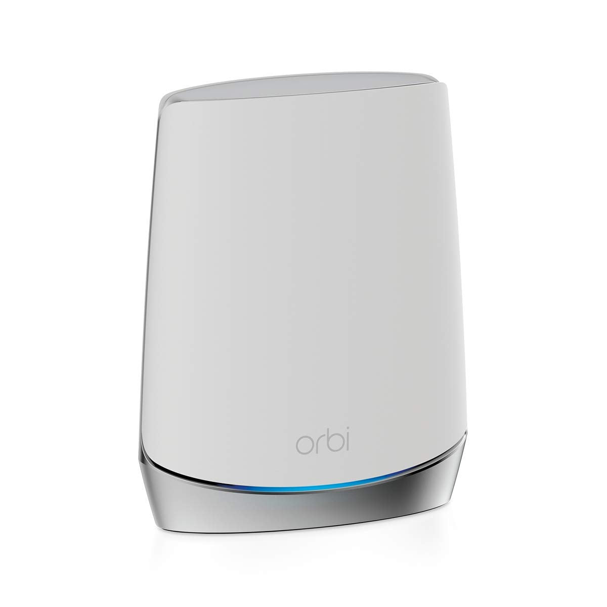 NETGEAR Orbi AX4200 satellite front view for whole-home coverage up to 5000 sq ft.