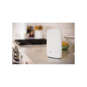 NETGEAR Orbi in a real home setup demonstrates seamless connectivity across rooms.