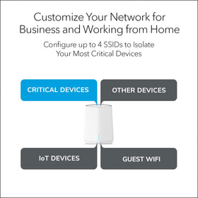 NETGEAR Orbi Pro WiFi 6 setup UI simplifies network management.