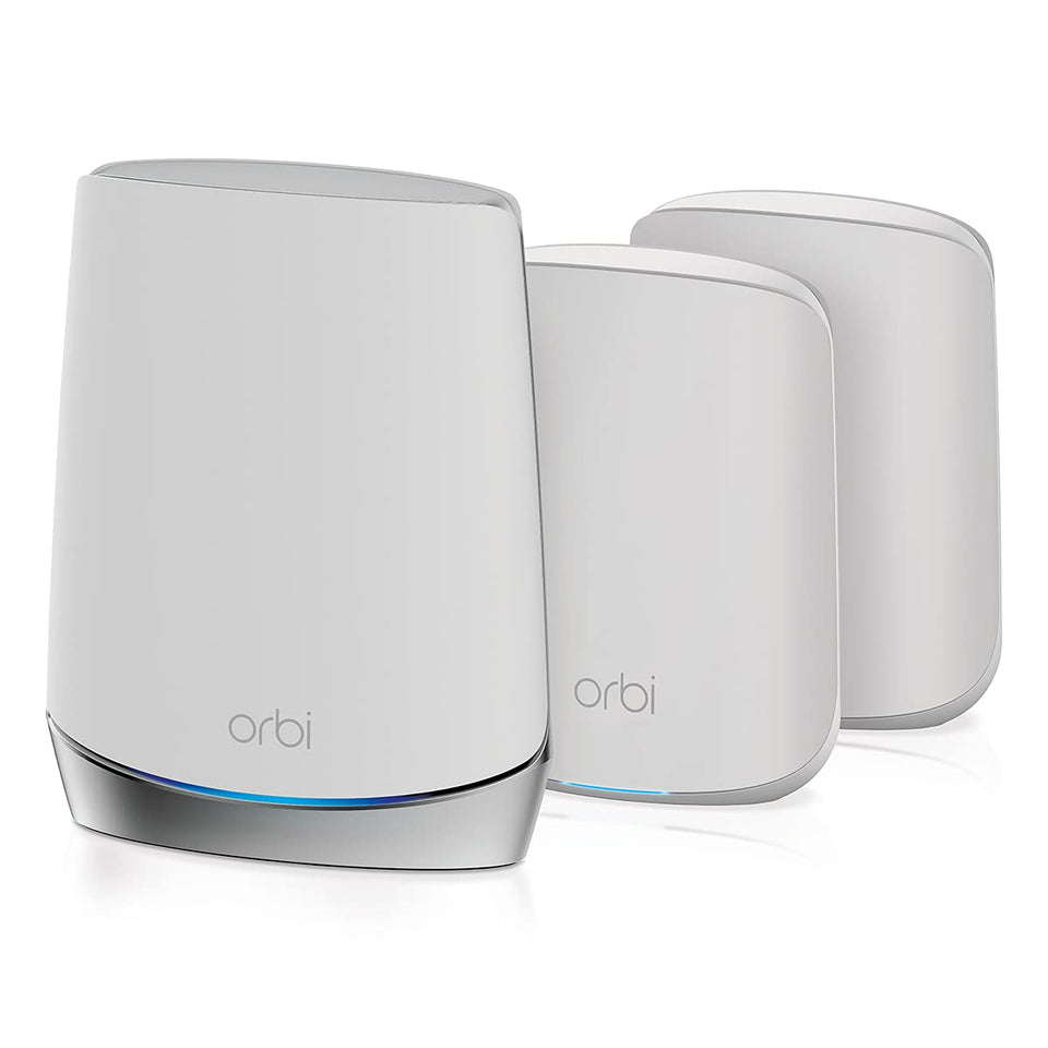 NETGEAR Orbi RBK653 router provides AX3000 WiFi for fast home networking.