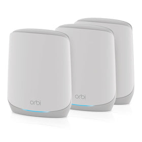 NETGEAR Orbi RBK663 router front view delivering solid whole-home WiFi