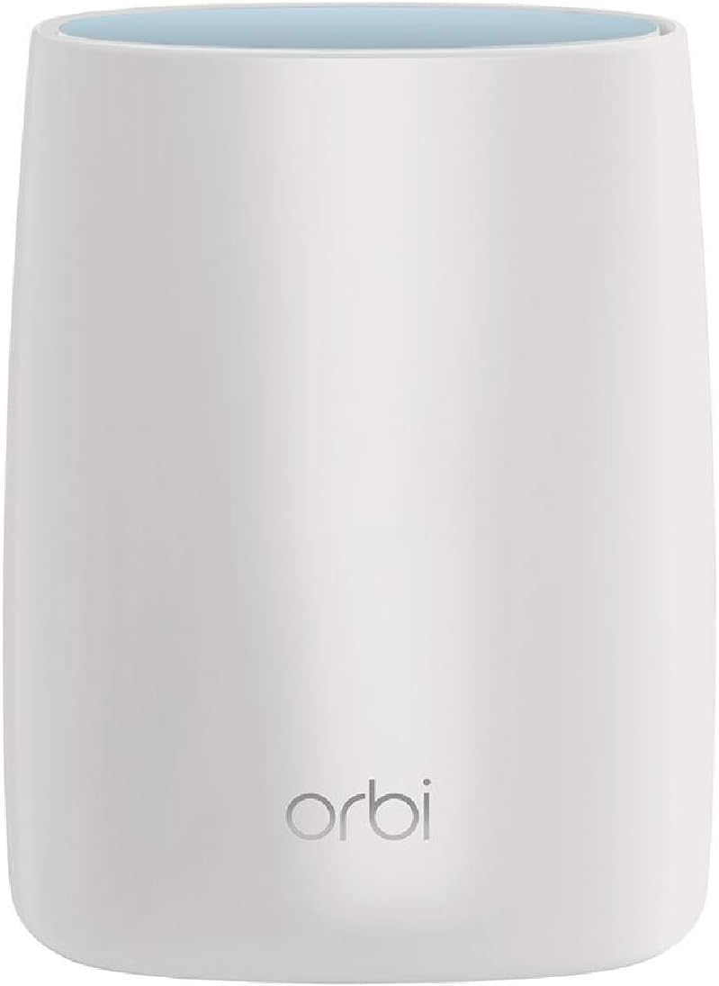 NETGEAR Orbi RBS50 satellite front view for seamless whole-home WiFi