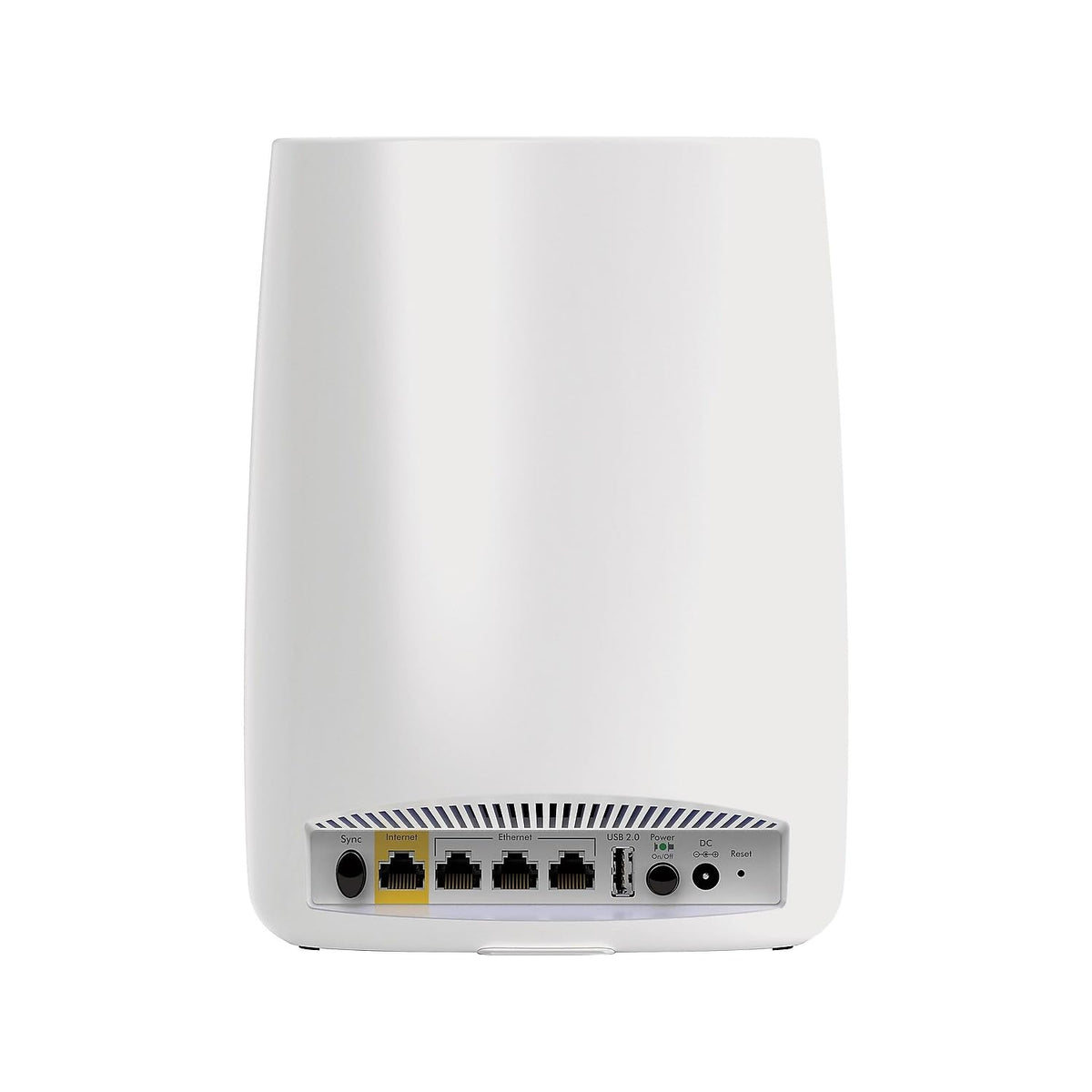 NETGEAR Orbi tri-band backhaul diagram highlighting dedicated channel.