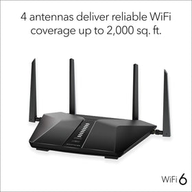 NETGEAR Nighthawk RAX50 USB 3.0 port for shared storage.