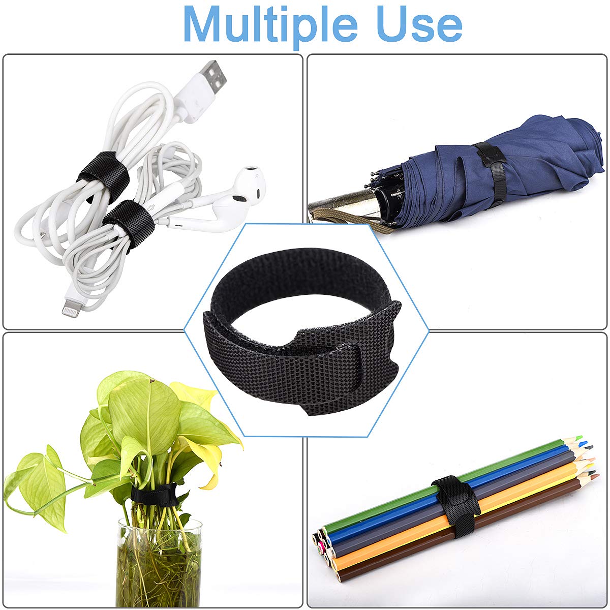 Nettbe multi-purpose management fits computers, AV gear, and electronics.