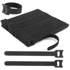 Nettbe reusable cable ties 8 inches for quick, mess-free cable organization.