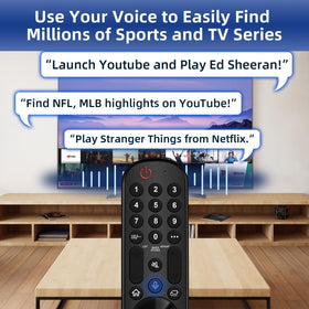 Nettech LG remote durable ABS construction for long-lasting use