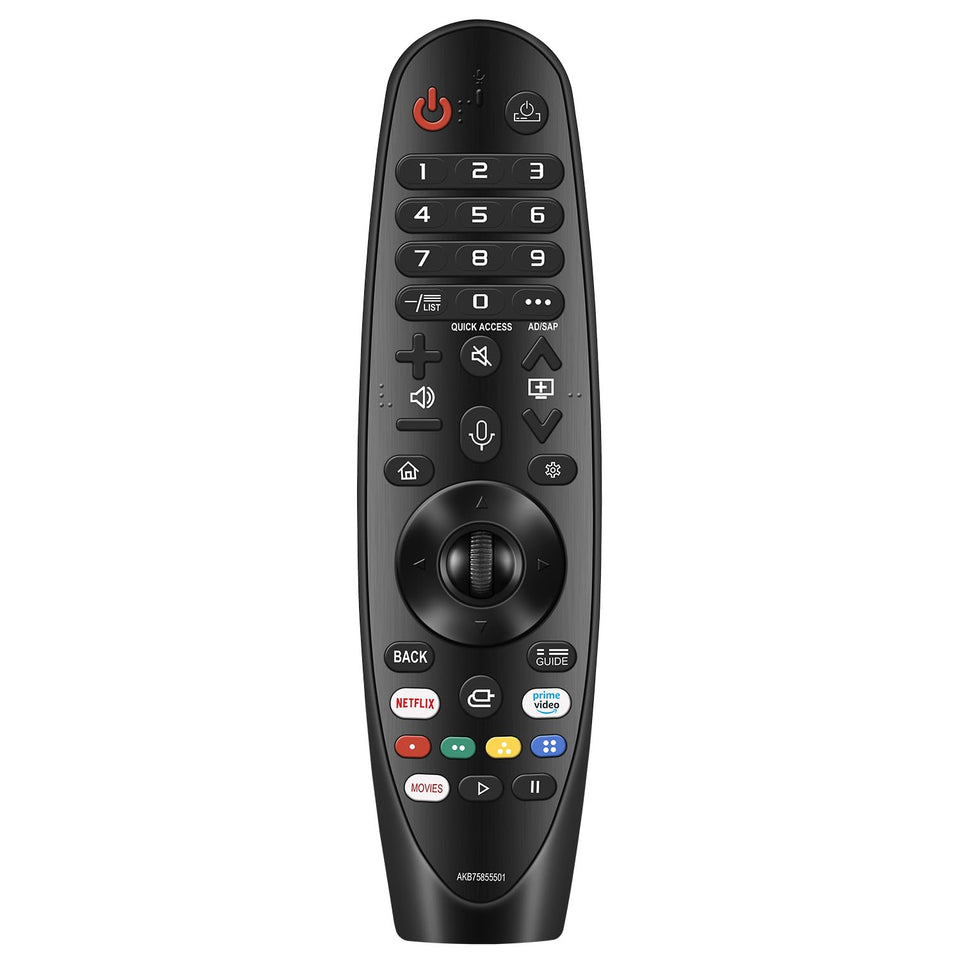 Nettech LG remote packaging shows easy setup and broad compatibility.