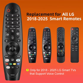 Nettech LG remote with voice control demonstrates hands-free navigation and fast content search.