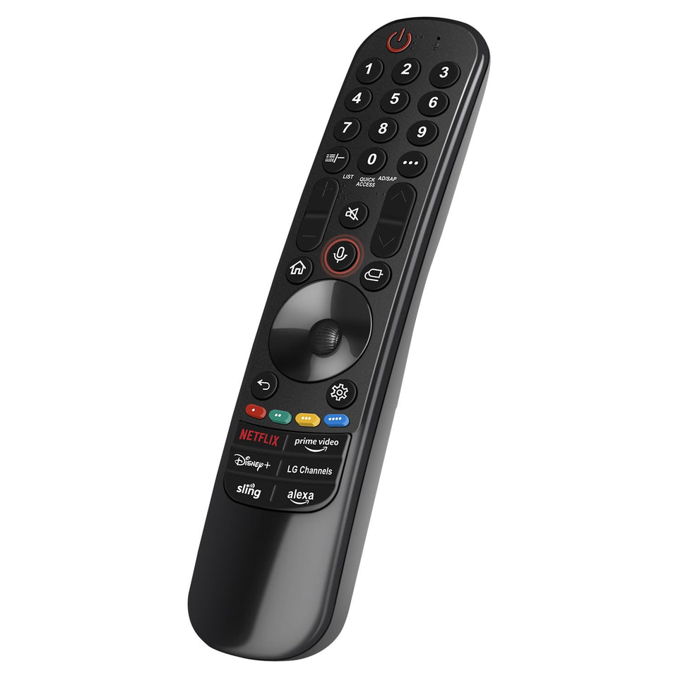 Nettech magic remote for LG TVs with voice and pointer for effortless navigation.
