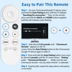 Nettech remote displays a clear button layout for easy navigation.