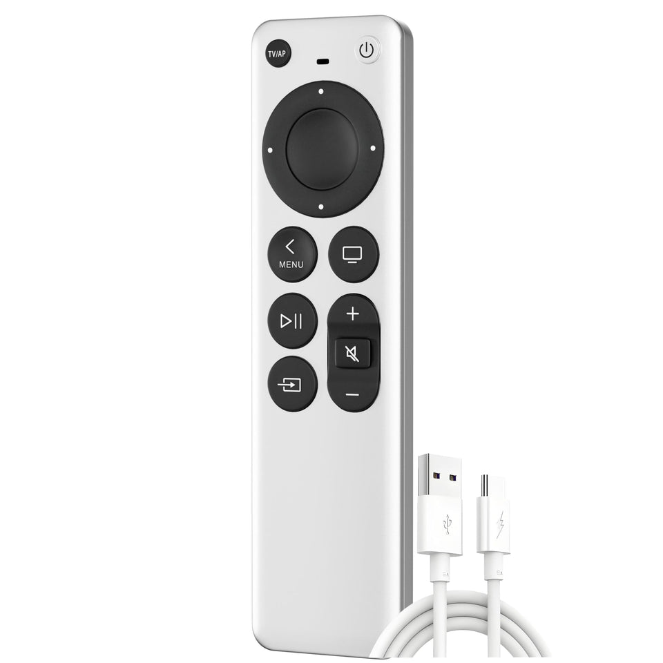 Nettech replacement remote front view showing clear buttons and layout