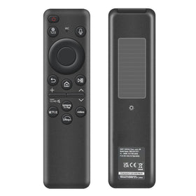 Nettech front view showing button layout and voice mic for quick navigation