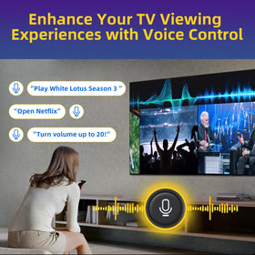 Nettech remote held in hand demonstrating compact size and comfortable grip