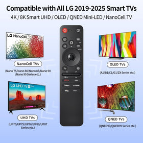 Nettech remote paired with TV onscreen pairing prompt for quick setup