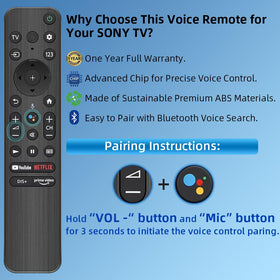 Nettech remote made from sustainable ABS material for durable daily use.