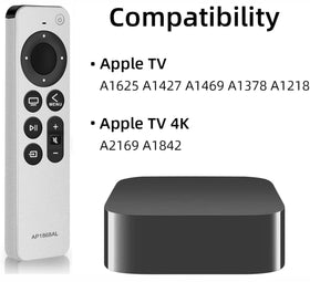 Nettech Apple TV remote buttons close-up for easy navigation