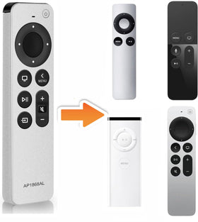 Nettech replacement Apple TV remote front view enables quick setup