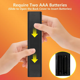 Close-up of Nettech remote button durability and tactile keys