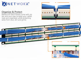 Networx side profile showing 2U rack height to save cabinet space