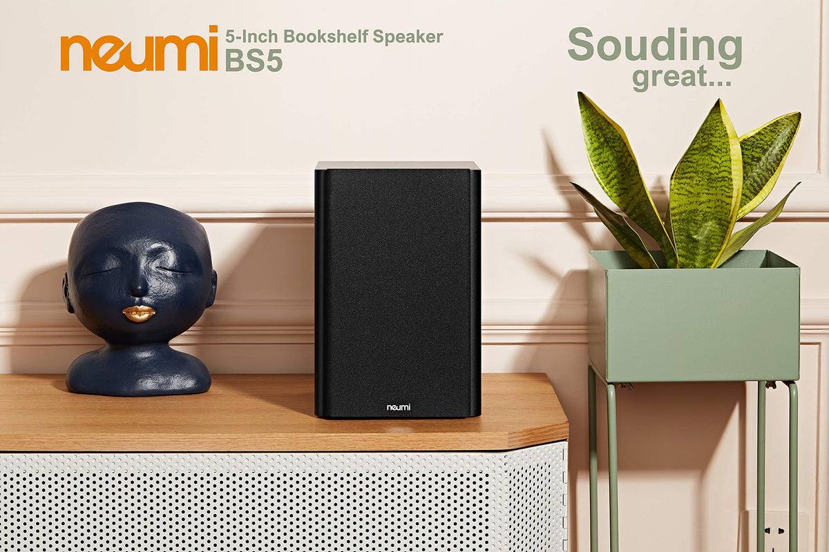 BS5 front-ported enclosure designed for near-wall placement.