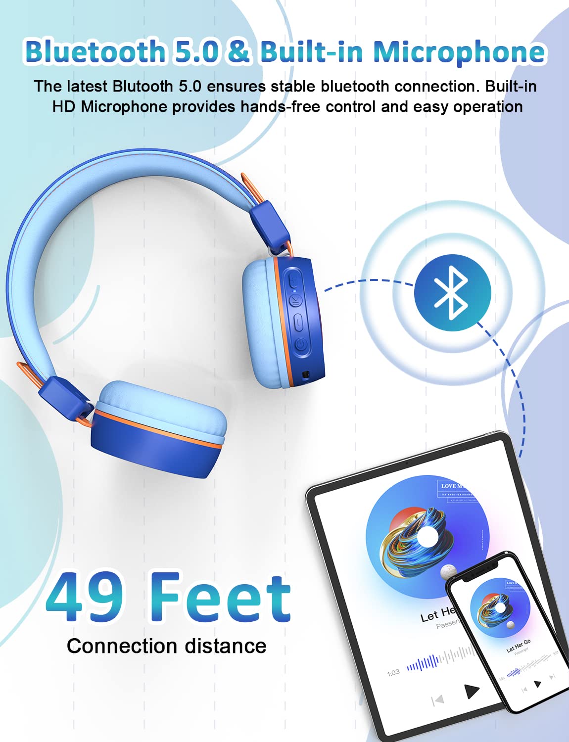 New Bee close-up of memory-foam ear cushion highlighting comfort benefits