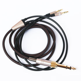 NEW NEOMUSICIA cable laid out with ruler showing 1.2m length for desktop and portable use